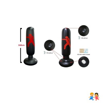 Saco De Boxeo Inflable + Inflador