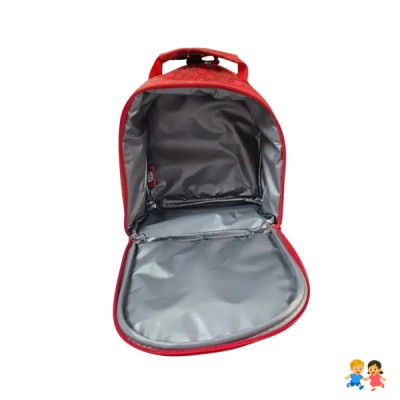 Mochila Hello Kitty Escolar Niña Roja