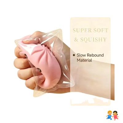 Squishy Dumplin Forma Pancito Bao Espuma
