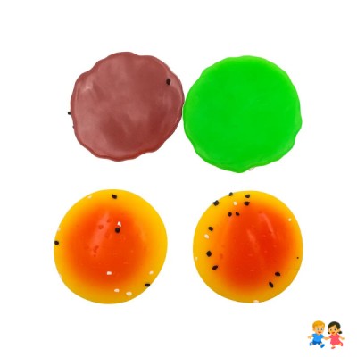 Squishy Hamburguesa Sensorial Antiestrés