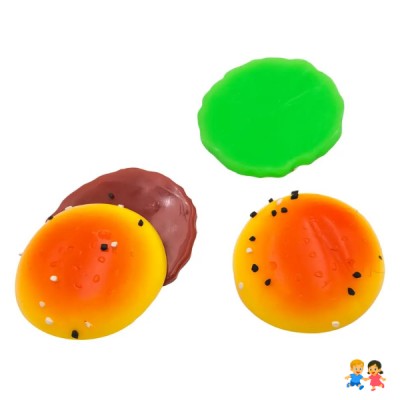 Squishy Hamburguesa Sensorial Antiestrés