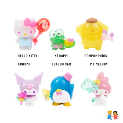Set Figuras Hello Kitty Y Amigos Serie 2 Sanrio