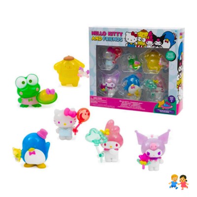 Set Figuras Hello Kitty Y Amigos Serie 2 Sanrio