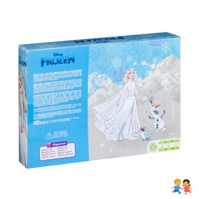 Set Maquillaje Frozen Niñas Esmalte Sombra Pelo