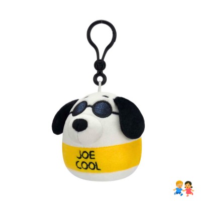 Llavero Peluche Squishmallows Peanuts Snoopy Charlie Brown