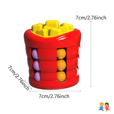 Papa Frita Sensorial Antiestrés Giratoria Spinner  Niños
