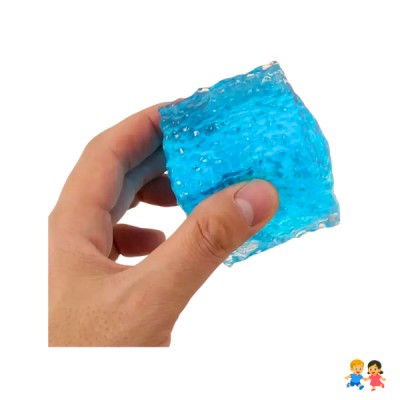 Squishy De Silicona Forma De Cubos De Gelatina Hielo