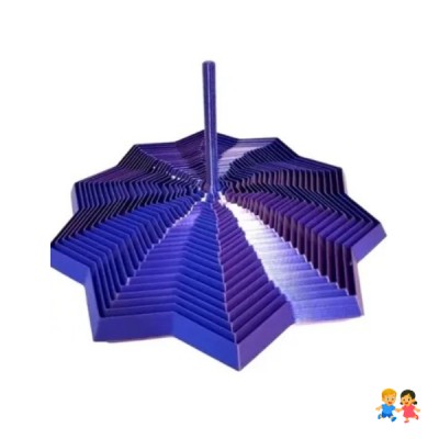 Juguete Sensorial Cinético Giratorio Espiral 3D Antiestrés Relajante