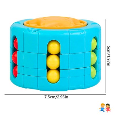 Spinner Sensorial Inteligencia Giratorio Bolitas Educativo
