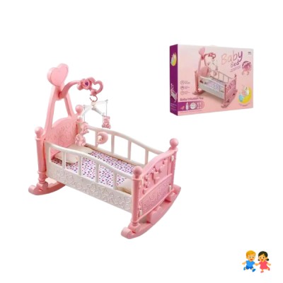 Cuna Para Muñecas Juguete Didáctico Para Niños Y Niñas