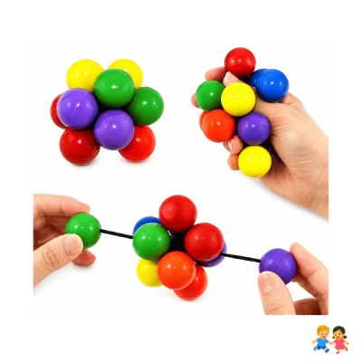 Bolas Sensorial Antiestres Rompe Cabeza Atomo