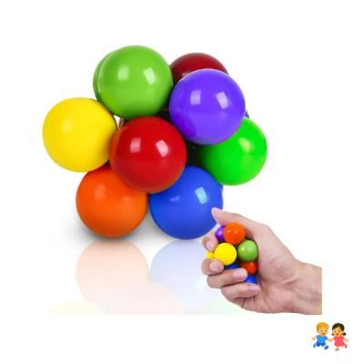 Bolas Sensorial Antiestres Rompe Cabeza Atomo