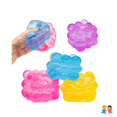 Squishy De Silicona Forma De Cubo Burbujas