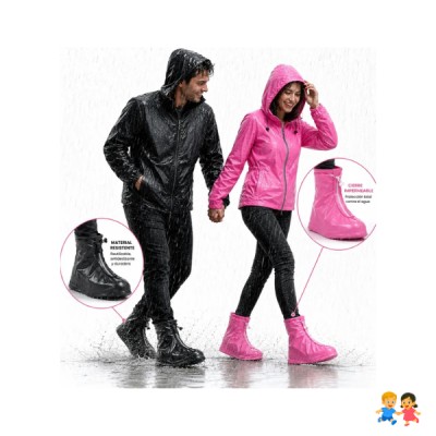 Protector Impermeable Para Zapatos Antideslizante Niños