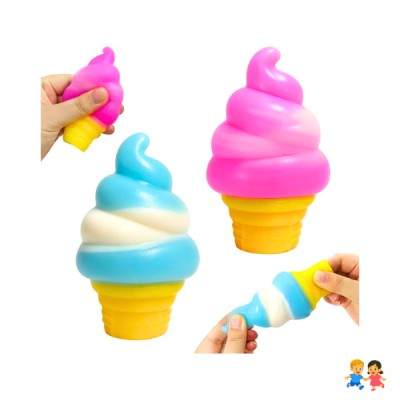 Squishy Helado Antiestrés Juguete Suave Cono