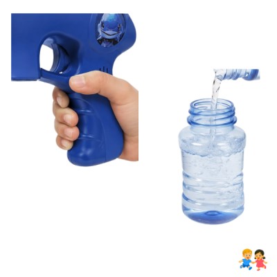 Lanzador De Burbujas Juguete Pistola Soplador