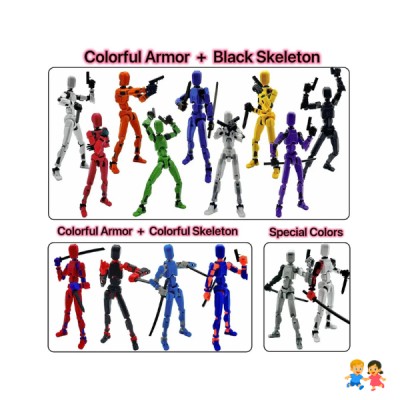 Figura Articulada Dummy Multi-jointed Movable-no Armado