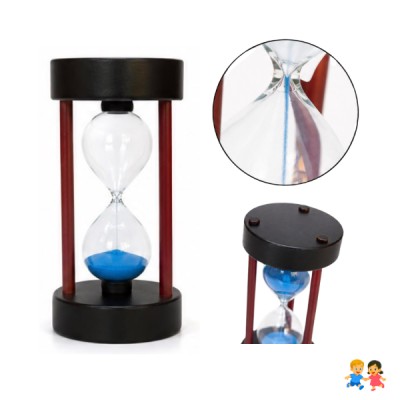 Reloj De Arena Color, Tiempo 5 Minutos, Cristal