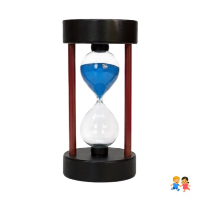Reloj De Arena Color, Tiempo 5 Minutos, Cristal