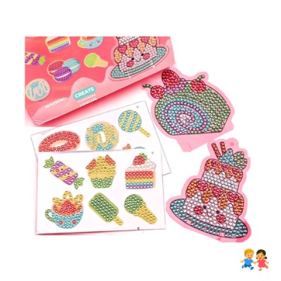 Kit Manualidades Diamantes  Brillantes Crear Stickers