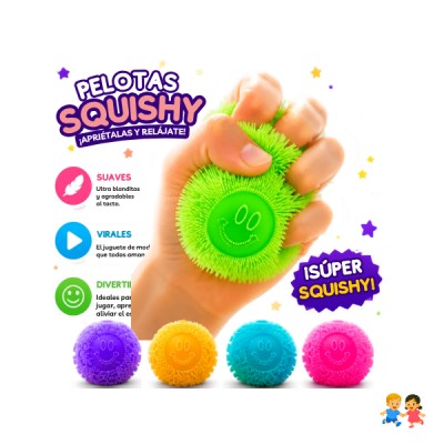 Pelotas Squishy Antiestrés Juguete Sensorial Viral