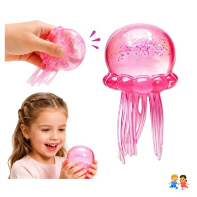 Medusa Juguete Antiestrés Squishy Relajante