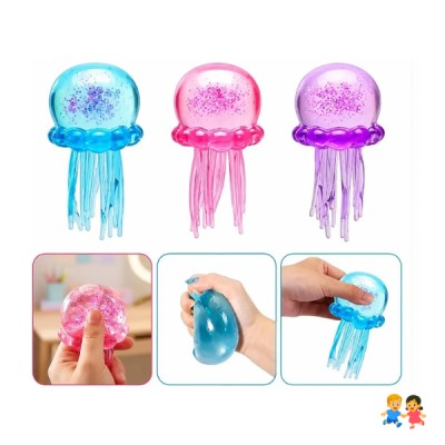 Medusa Juguete Antiestrés Squishy Relajante