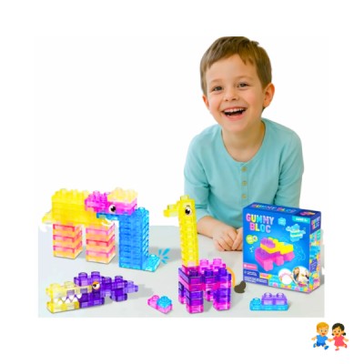 Bloques De Gelatina Construcción Para Niño Siliciona