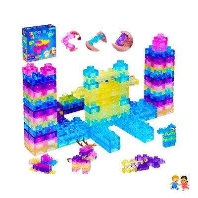 Bloques De Gelatina Construcción Para Niño Siliciona