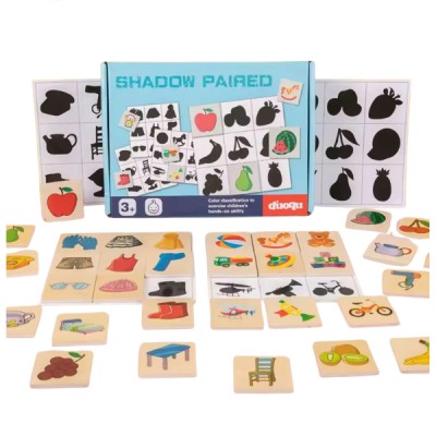 Rompecabezas Didáctico Madera Niños Juguete.