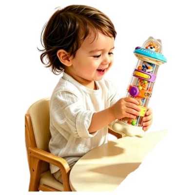 Torre de Bolas para Bebé Juguete Educativo Pista 3 Niveles