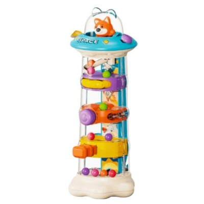 Torre de Bolas para Bebé Juguete Educativo Pista 3 Niveles
