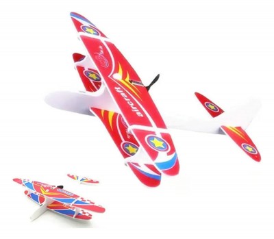 Avion Planeador Con Motor, Batería Recargable
