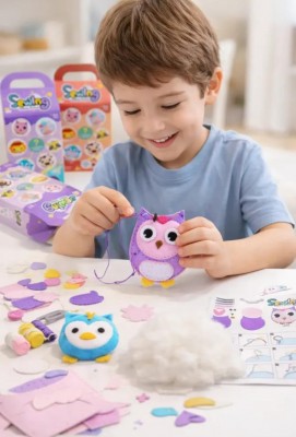 Kit Costura Niños Manualidades Juguete Educativo