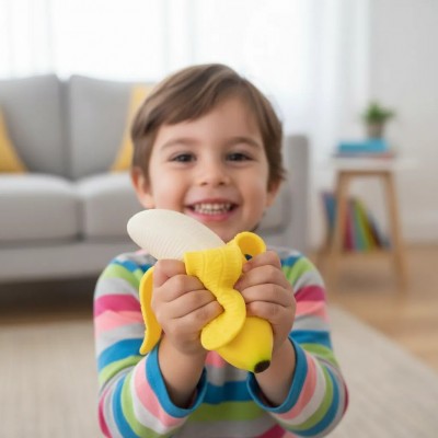Juguete Sensorial Antiestrés Banana