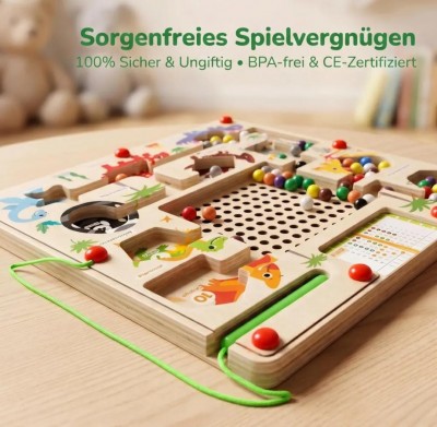 Juego Educativo Dinosaurios Madera Magnético