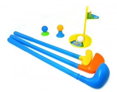 Set Golf Niños Palos Pelotas Juguete Deporte Portatil