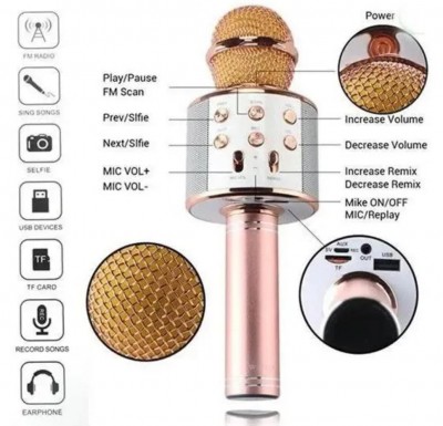 Micrófono Karaoke Inalámbrico Bluetooth