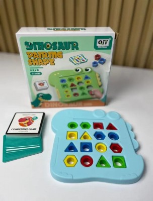 Juego Educativo Dinosaurio Formas Geométricas Niños