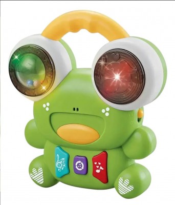 Juguete Rana Musical Luces Bebé Educativo Interactivo