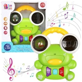 Juguete Rana Musical Luces Bebé Educativo Interactivo