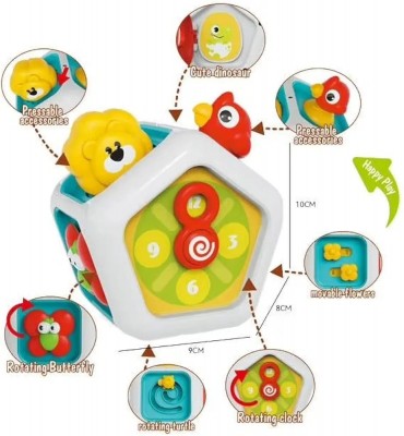 Cubo Actividades Bebé Juguete Educativo Multijuegos