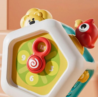 Cubo Actividades Bebé Juguete Educativo Multijuegos