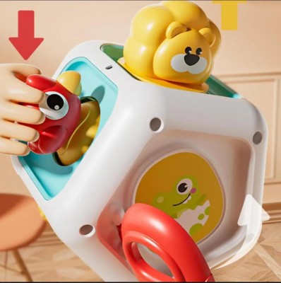 Cubo Actividades Bebé Juguete Educativo Multijuegos