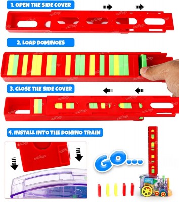 Tren Colocador Piezas Automático Juguete Niños