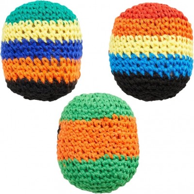 Pelota Antiestres Tejida Tela Futbol Colores
