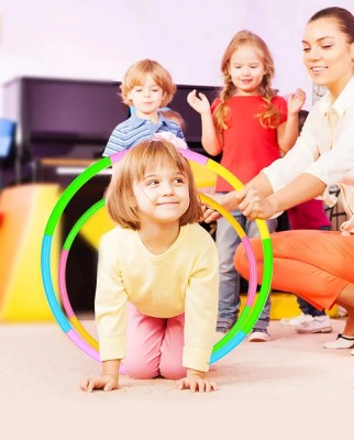 Aro Hula Hula Desmontable Niños Juguete Colores
