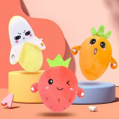 Peluche Musical Fruta Juguete Ritmo Infantil Surtido