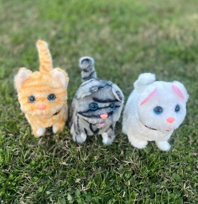 Gato De Peluche Interactivo Electronico