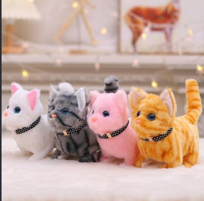 Gato De Peluche Interactivo Electronico